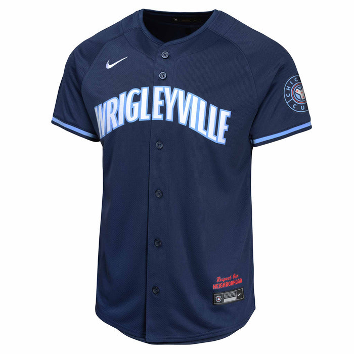 Chicago Cubs Youth City Connect Nike Vapor Limited Jersey