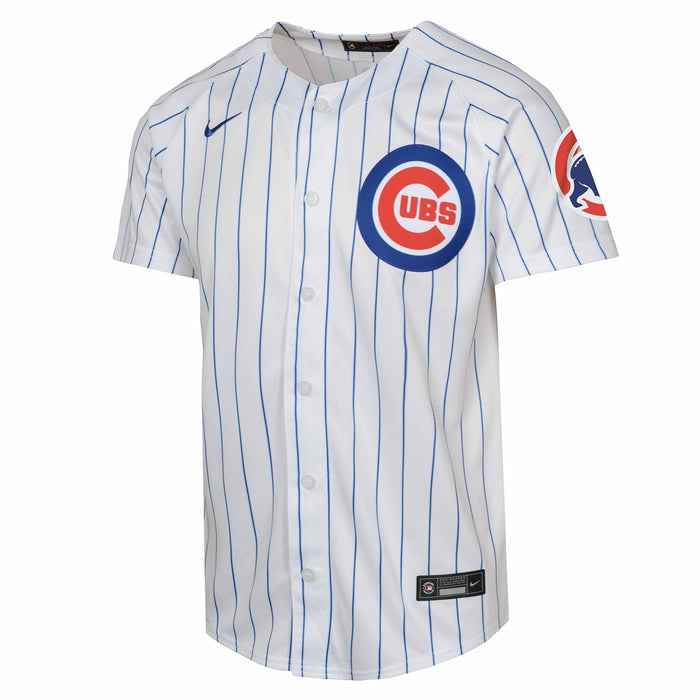 Chicago Cubs Youth Home Nike Home Run Jersey