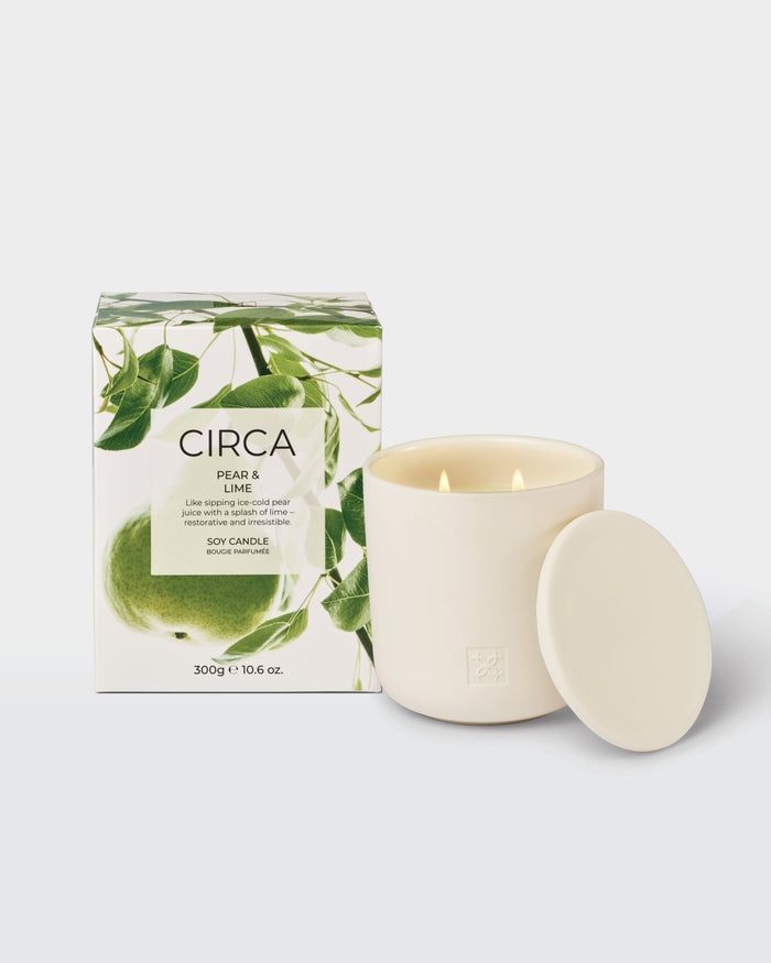 Circa 300g Pear & Lime Soy Wax Candle