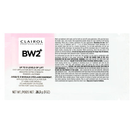 CLAIROL BW2 DEDUSTED EXTRA STRENGTH 1 OZ - 12 PACK - Palms Fashion Inc.