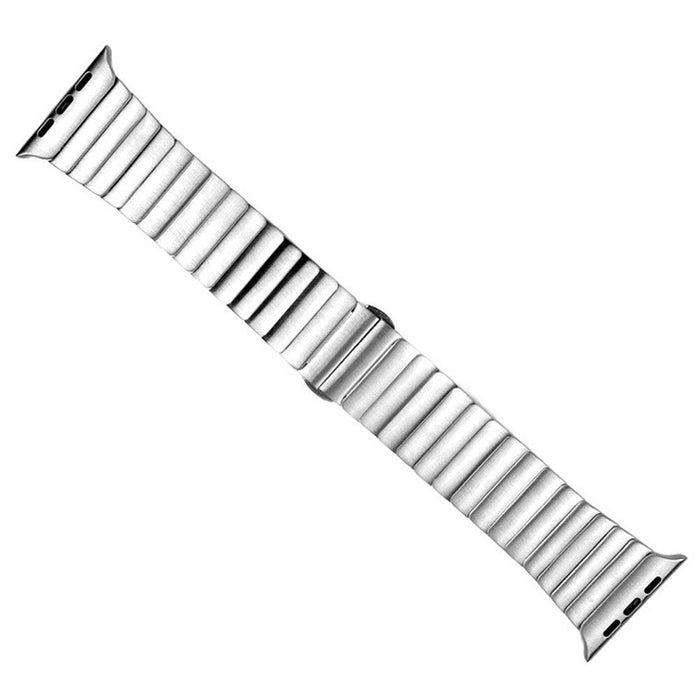 Classic Sleek Stainless Steel Link Band For Apple Watch Multiple Colors Available