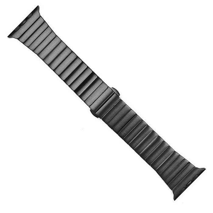 Classic Sleek Stainless Steel Link Band For Apple Watch Multiple Colors Available