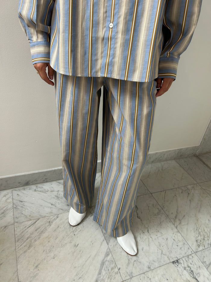 Claude Pants, Grid Stripe BASERANGE
