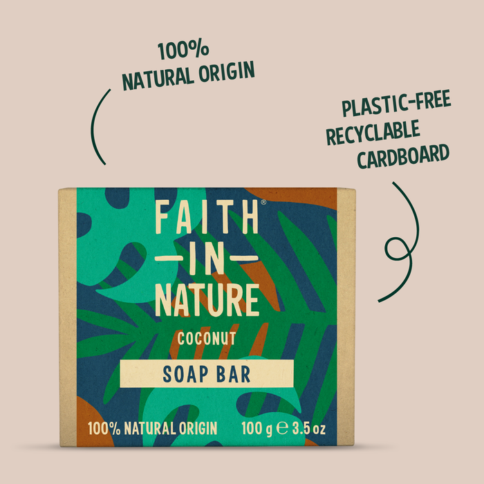 Coconut soap bar