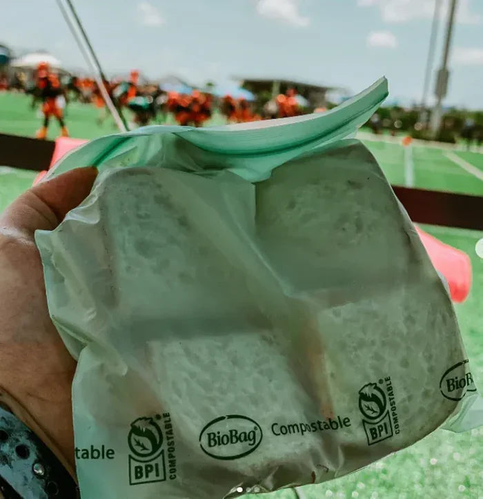 BioBag Compostable & Resealable Sandwich Bags - 25pk