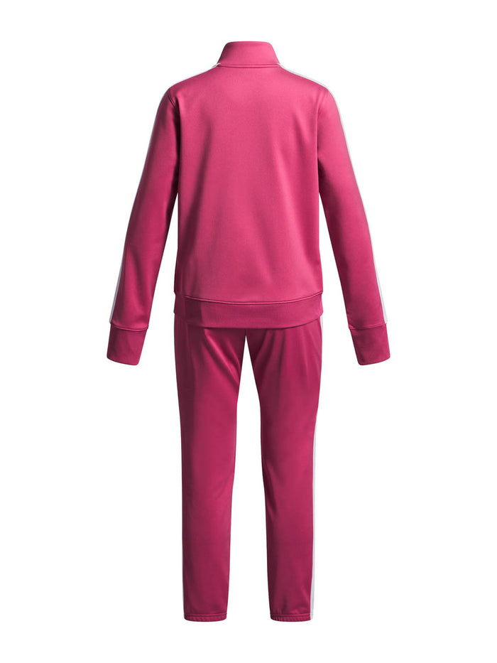 Conjunto Lifestyle para Niña Knit Tracksuit Rojo Under Armour.