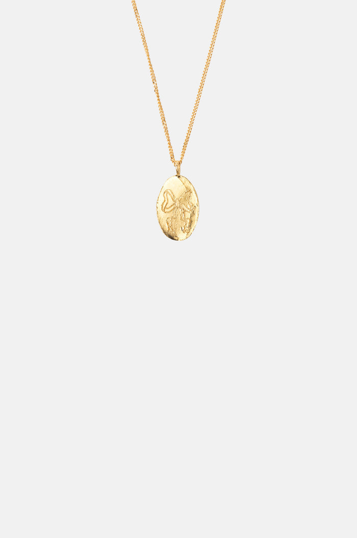 Cristina Junquero Cordelia 50cm Necklace Gold.