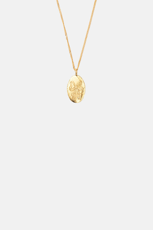 Cristina Junquero Cordelia 50cm Necklace Gold.