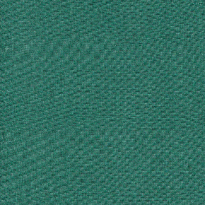 Solid teal green fabric.