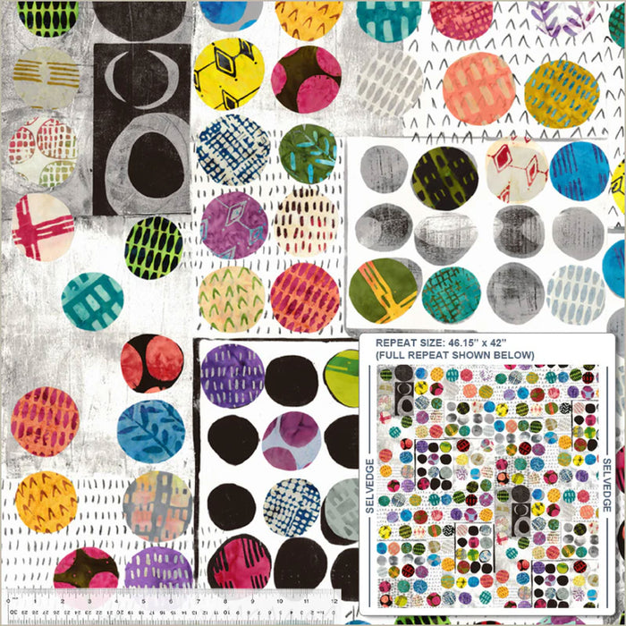 Cotton- Wabi Sabi Polka Dot