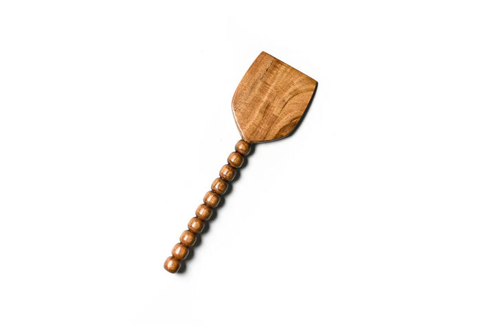 Cotton Colors Wooden Spatula with Knobbed Handle