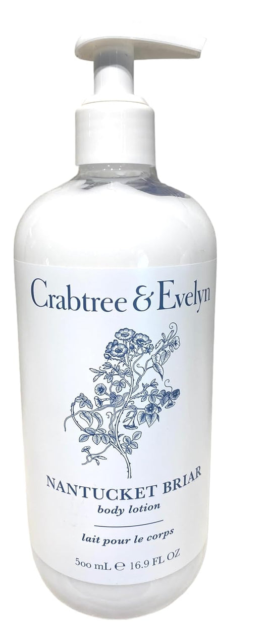 Crabtree & Evelyn Body Lotion – Nantucket Briar 500ml ( 16.9 fl oz )