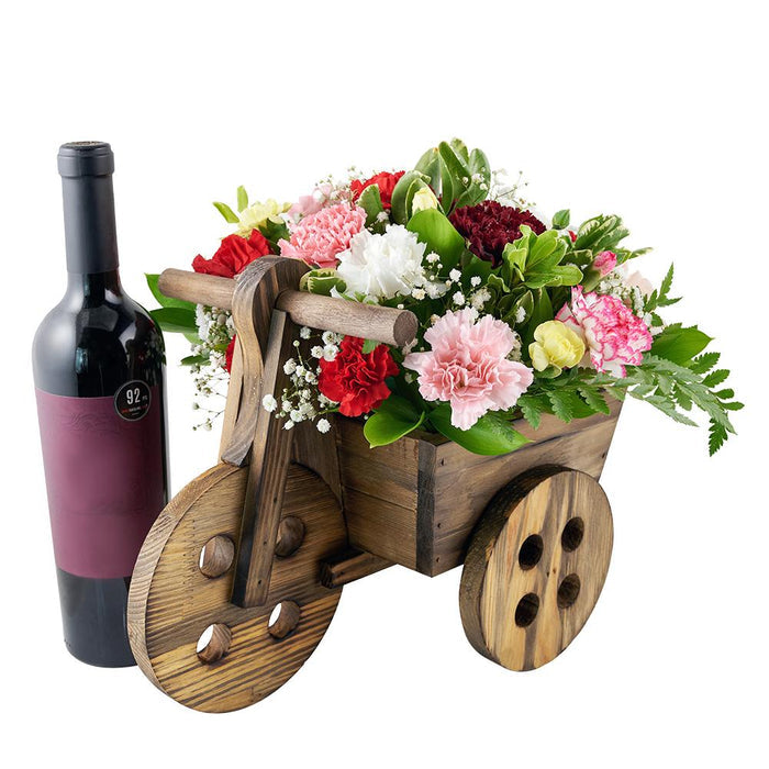 Custom Thanksgiving Gift Baskets - Sweet Talk Floral Gift Set