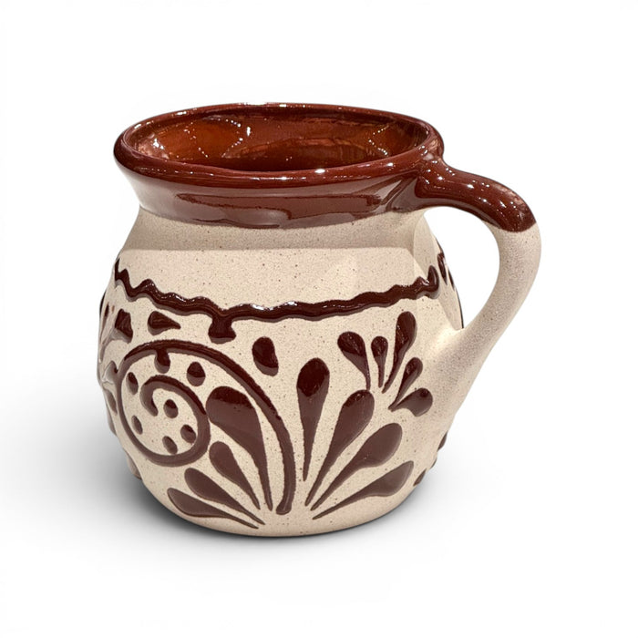 Dark Brown Engobe Mug