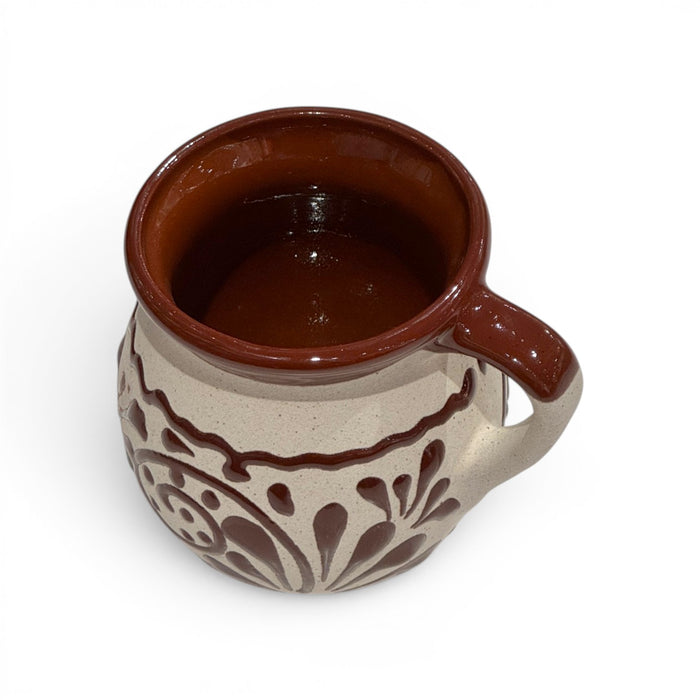 Dark Brown Engobe Mug