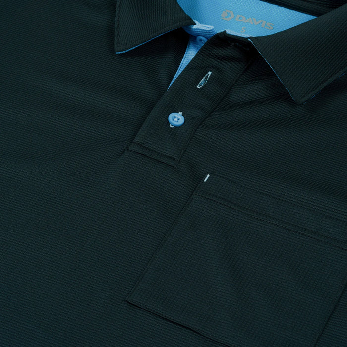 Davis BFX MLB Replica Black Umpire Shirt w/ Numbers