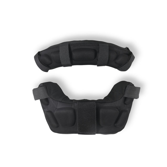 Davis Lycra/Microfiber Suede Black Pad Sock
