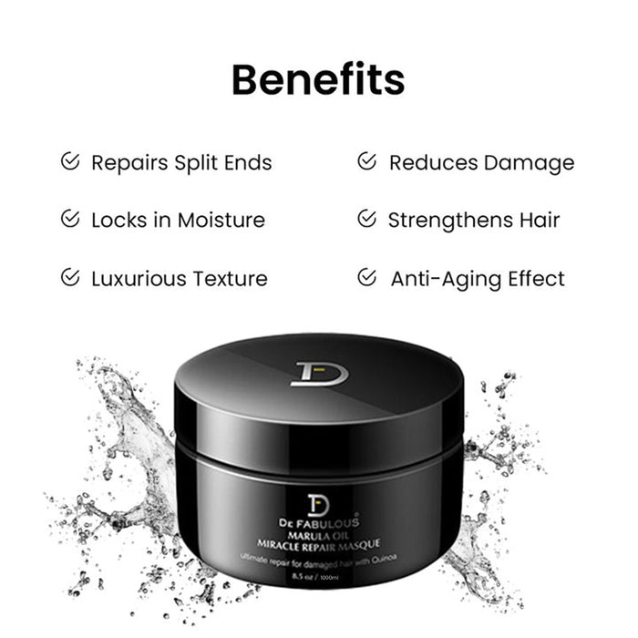 De Fabulous Marula oli miracle repair masque 1000ml