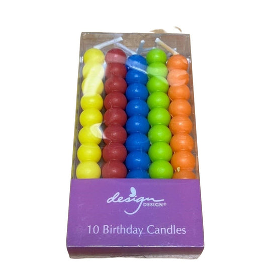 DESIGN Bubble Candles - 10-Pack