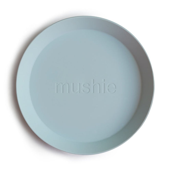 Mushie - Dinner Plate - Round - Powder Blue