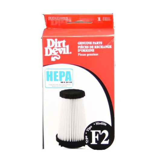 Dirt Devil F2 HEPA Vacuum Filter Part 3SFA11500X
