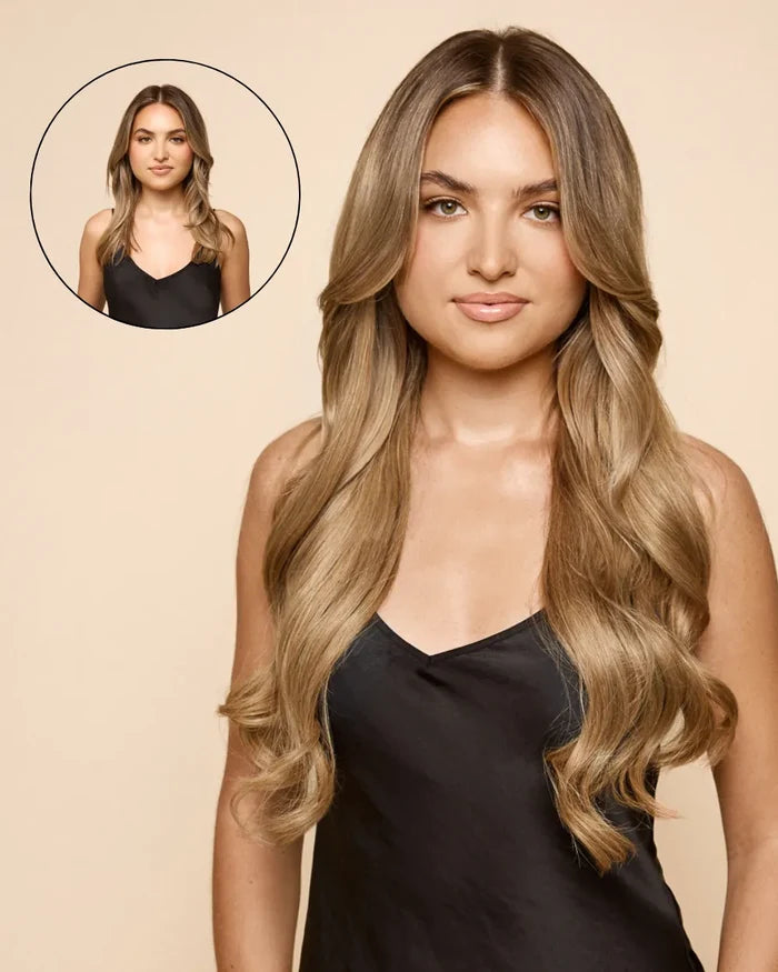 Dirty Blonde (9/19C) 20" 160g - Clip-Ins