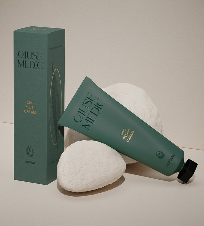 DISCONTINUED - NEW REPLACEMENT ITEM AVAILABLE! - Travel CBD Infused Pain Cream  (3.4 oz) | Cause + Medic