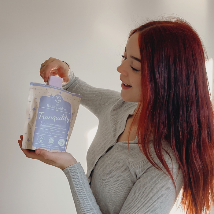 DISCONTINUED -Tranquility | Lavender Shower Steamers | The Radiant Rhino