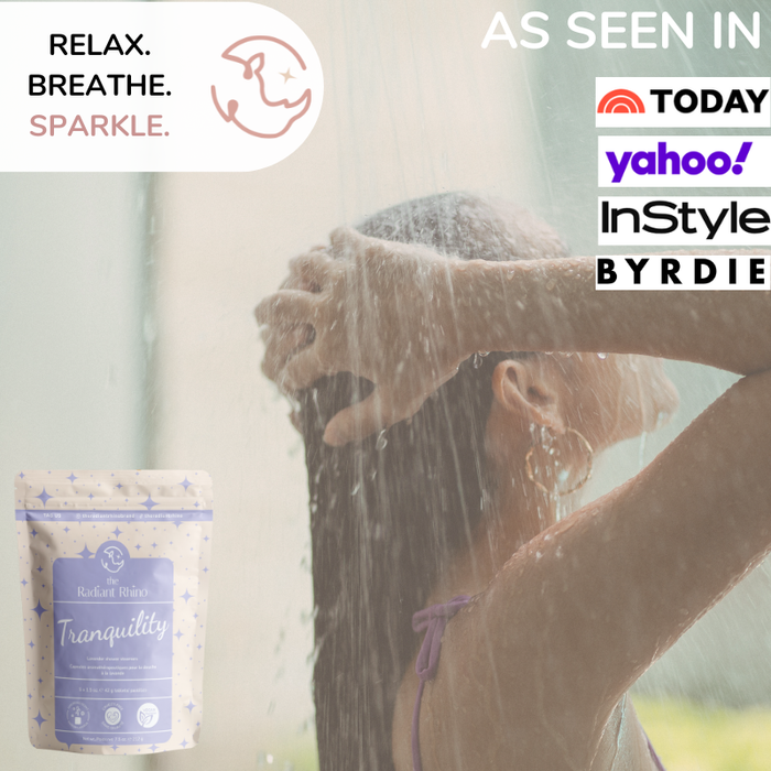 DISCONTINUED -Tranquility | Lavender Shower Steamers | The Radiant Rhino