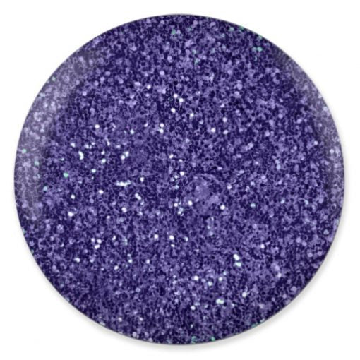 DND DC Platinum - Soak off Gel in Glitter Metallic Effect - #204 Iris