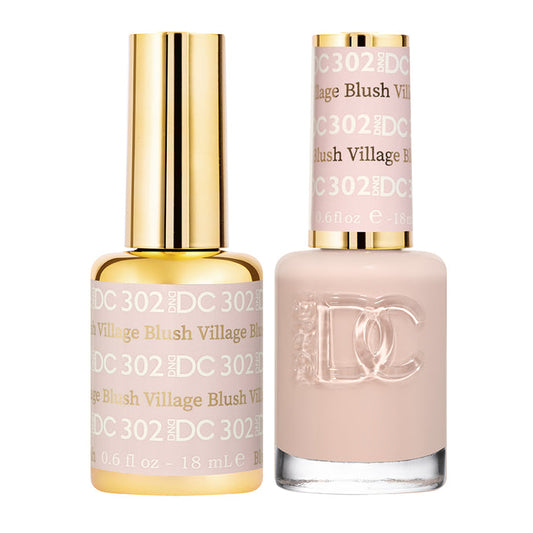 DND DC Premium set Gel Color Matching Polish Color - Blush Village #302