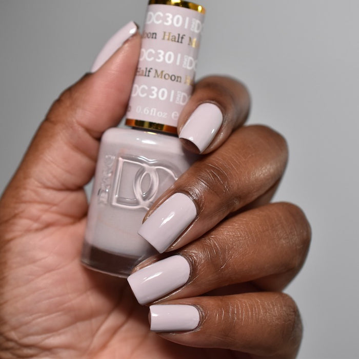 DND DC Premium set Gel Color Matching Polish Color - Half Moon #301