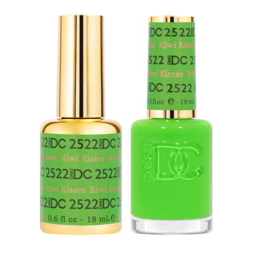 DND DC Premium set Gel Color Matching Polish Color - Kiwi Kisses #2522