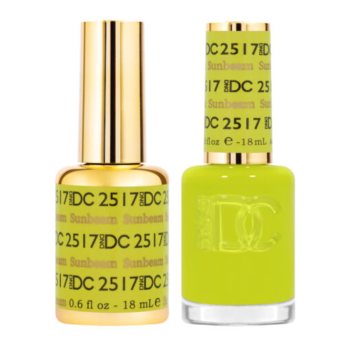 DND DC Premium set Gel Color Matching Polish Color - Sunbeam #2517