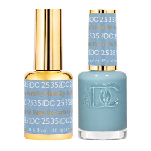 DND DC Premium set Gel Color Matching Polish Color - Surfs Up #2535