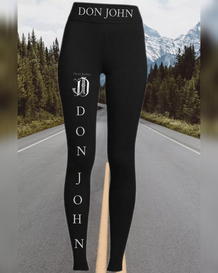 DON JOHN Yoga Pants & Top Women's