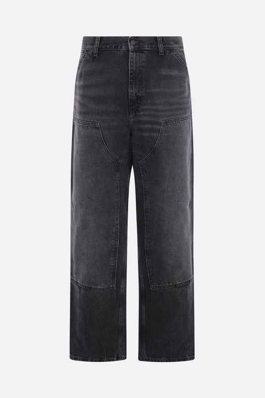 Double Knee cargo jeans in denim