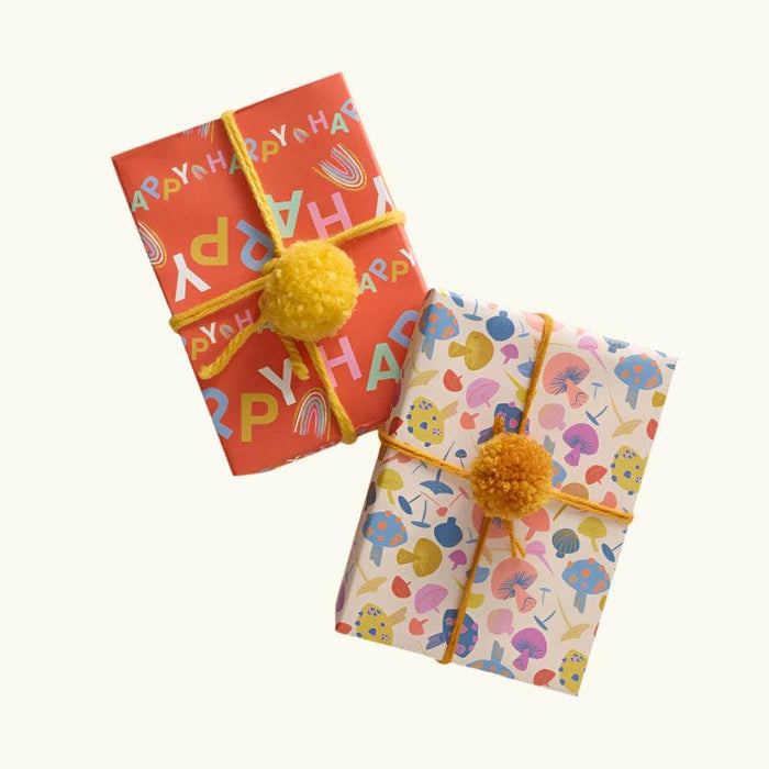 Double Sided Gift Wrap Sheets set of 2