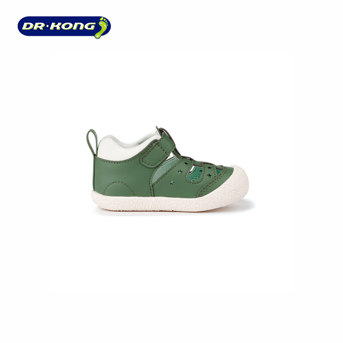 Dr. Kong Baby 123 Smart Footbed Sandals B13242W009GRN