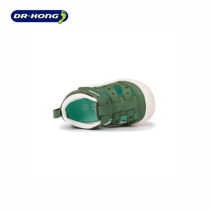 Dr. Kong Baby 123 Smart Footbed Sandals B13242W009GRN