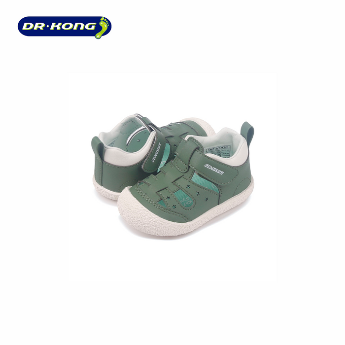 Dr. Kong Baby 123 Smart Footbed Sandals B13242W009GRN