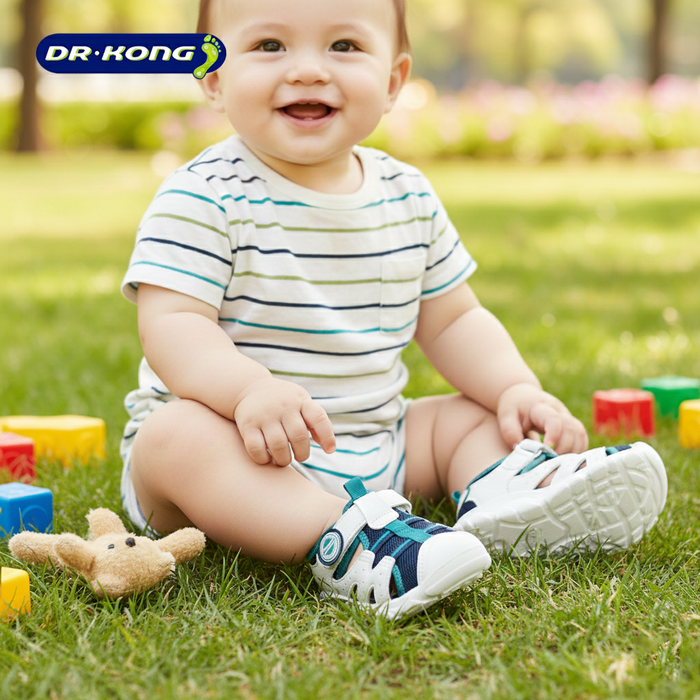 Dr. Kong Baby 123 Smart Footbed Sandals B14242W005BEB