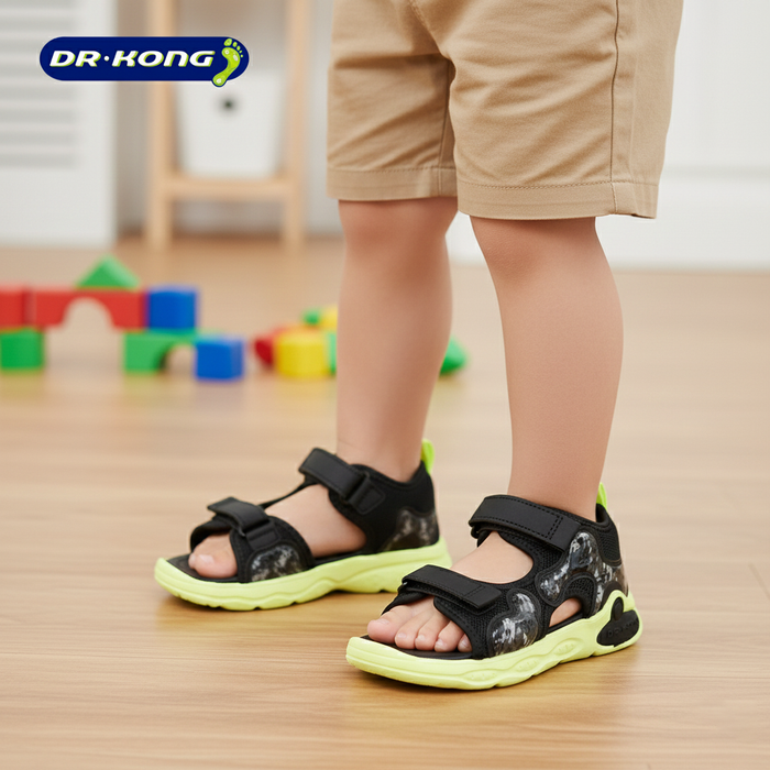 Dr. Kong Baby 123 Smart Footbed Sandals S1000613BLK