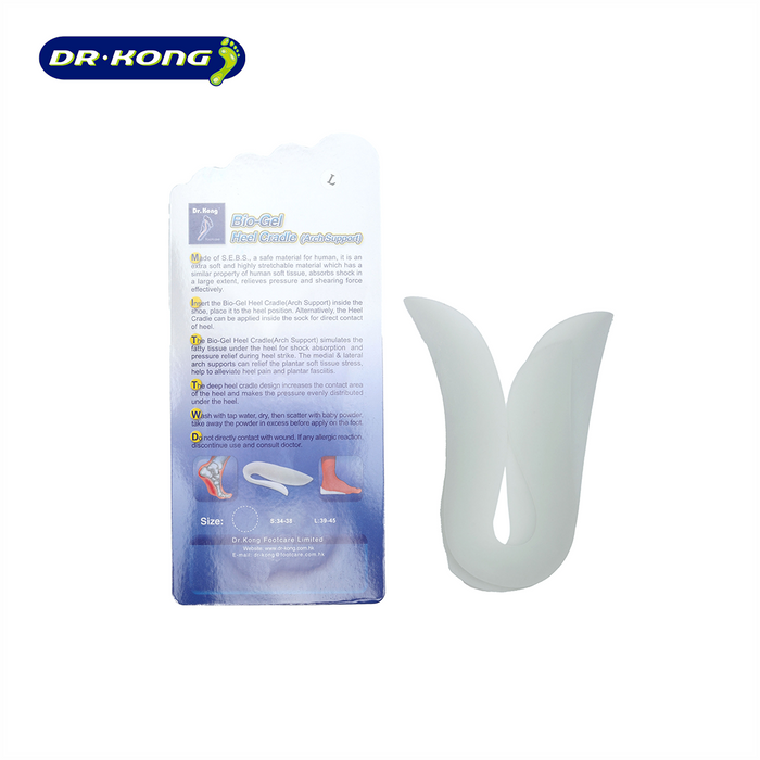 Dr. Kong Bio-Gel Heel Cradle with Arch DKA30