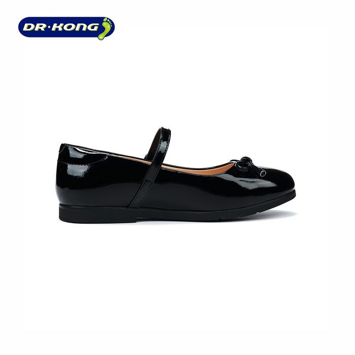 Dr. Kong Kids School Shoes P2000037BLK