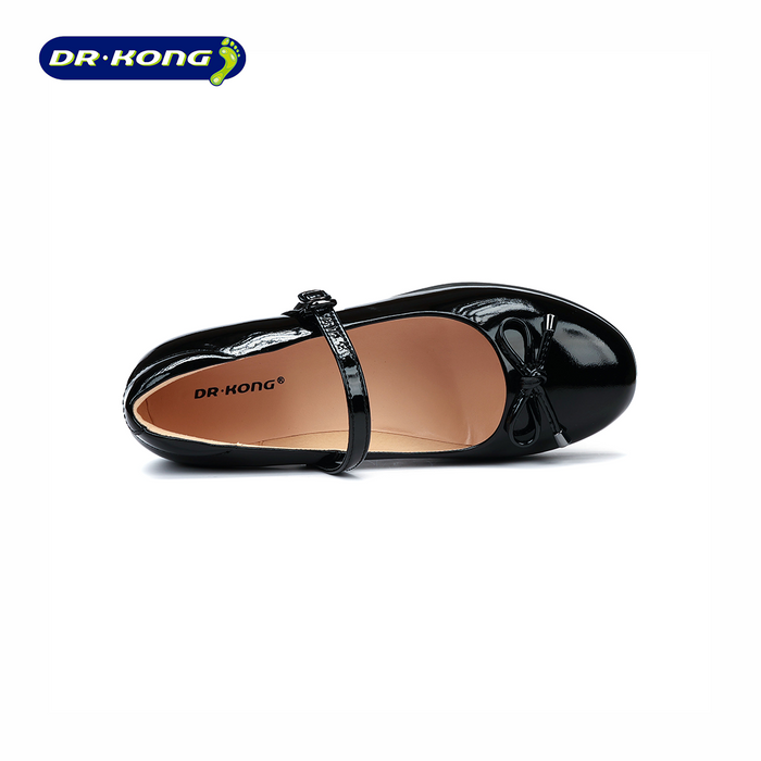 Dr. Kong Kids School Shoes P2000037BLK