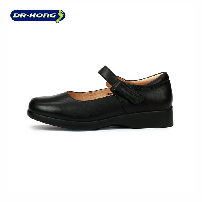 Dr. Kong Kids School Shoes P32809ABLK