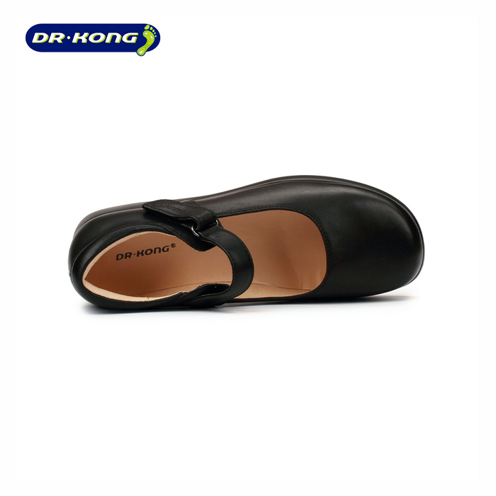 Dr. Kong Kids School Shoes P32809ABLK