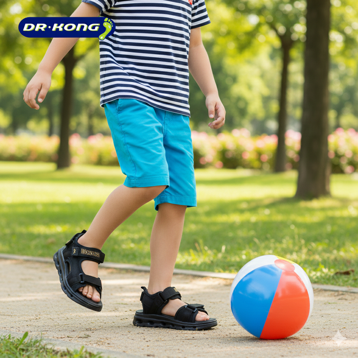 Dr. Kong Kids Smart Footbed Sandals S2000587BLK