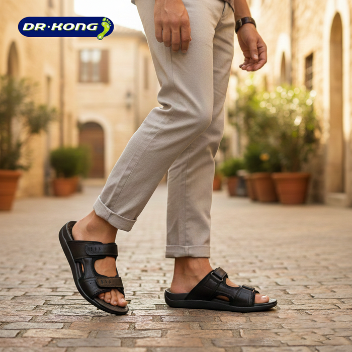 Dr. Kong Total Contact Men's Sandals S9000286BLK